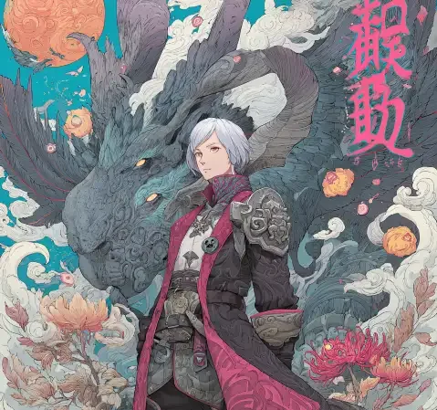 奇幻魔法漫画封面